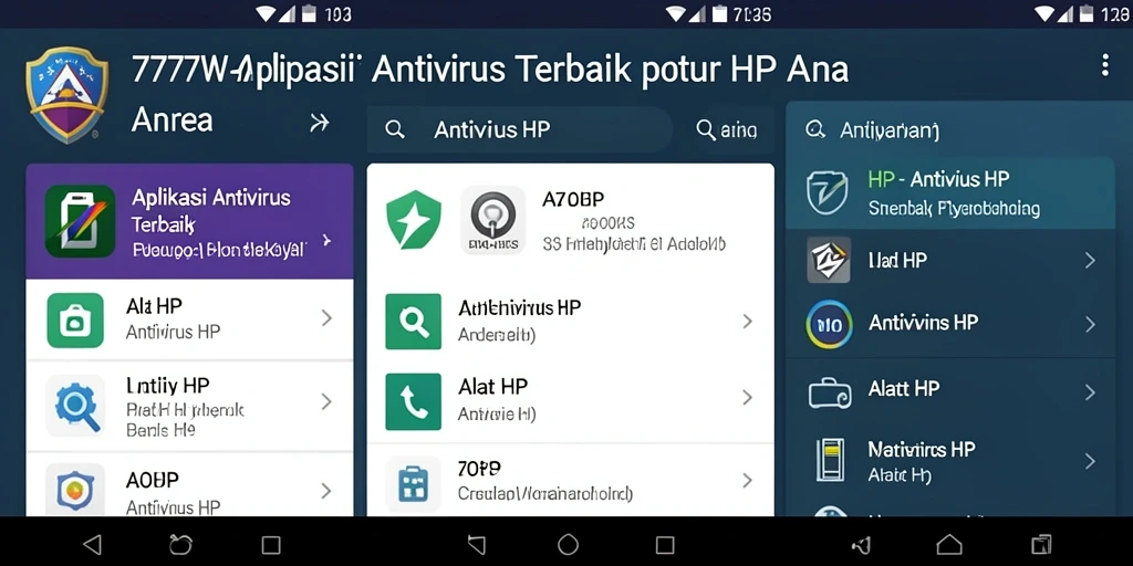 Antarmuka pengguna 7777W yang intuitif dan mudah digunakan untuk perlindungan HP.