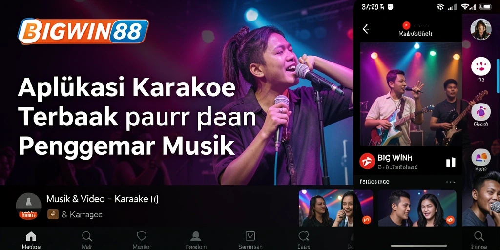 Antarmuka aplikasi BIGWIN88 yang menarik dan mudah digunakan.