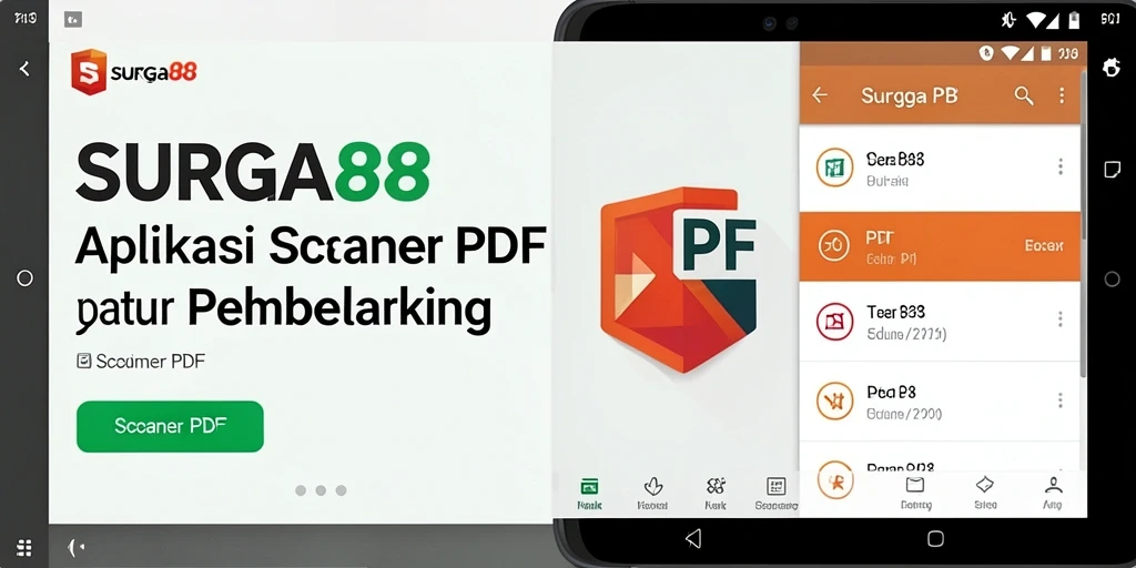 Antarmuka bersih dan fungsi Scanner PDF yang efisien.